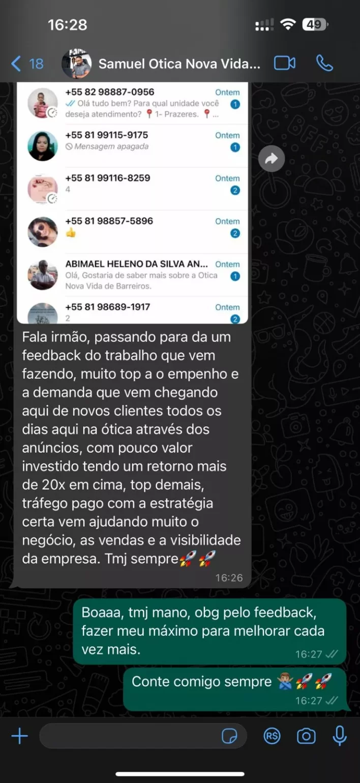 Depoimento | Ótica Nova Vida